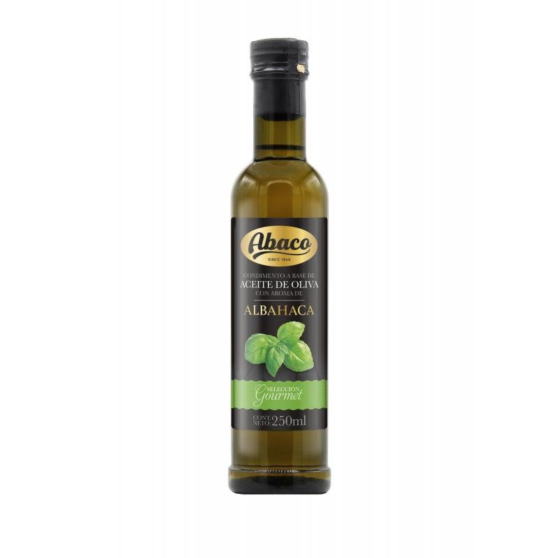 Aceite Abaco Oliva Aroma Albahaca 250ml
