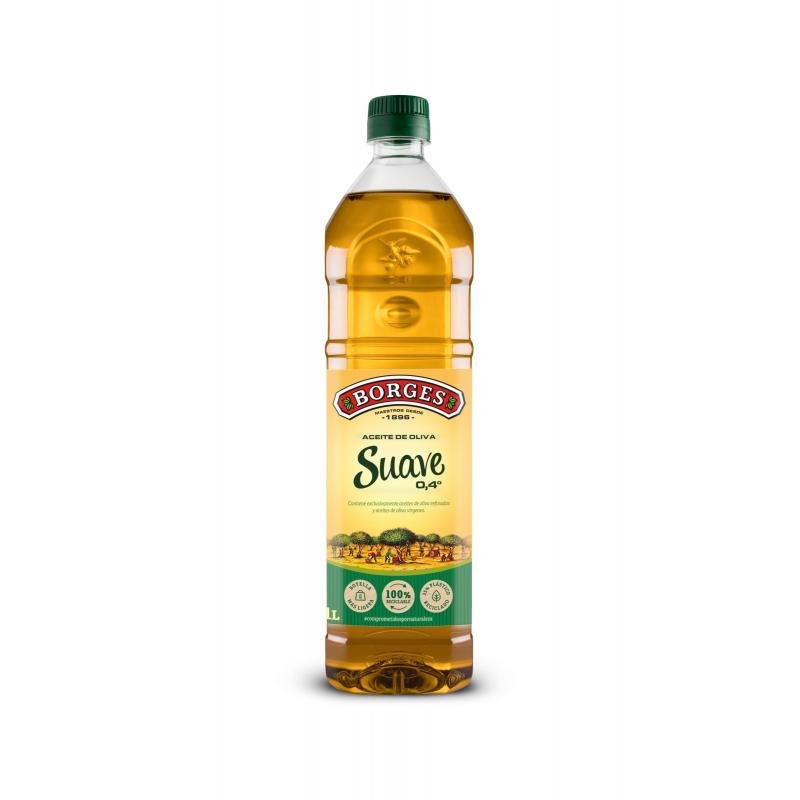 Aceite Borges Oliva Suave 1l 0.4º