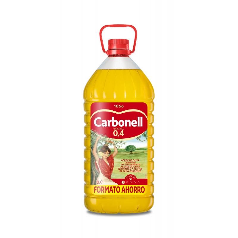 Aceite Carbonell Oliva 5l 0.4º