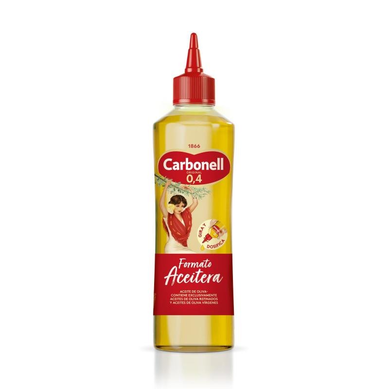 Aceite Carbonell Oliva Suave 0.4 Pet Chet 460mlx6