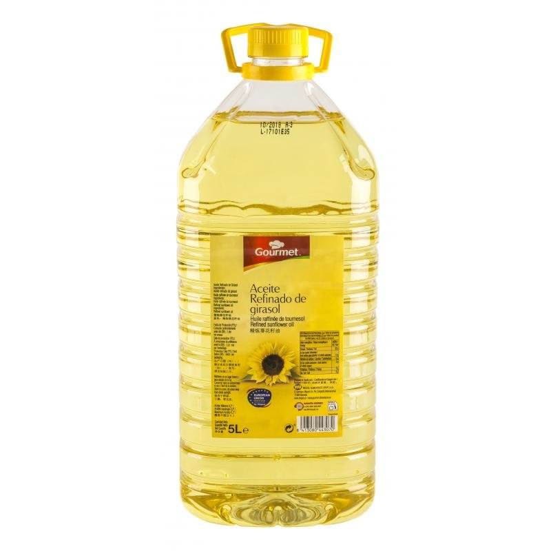 Aceite Gourmet/Zero Girasol 5l 0.2º