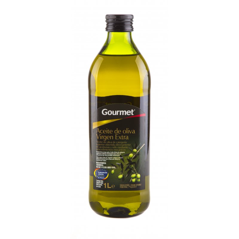 Aceite Gourmet Virgen Extra Vidrio 1l