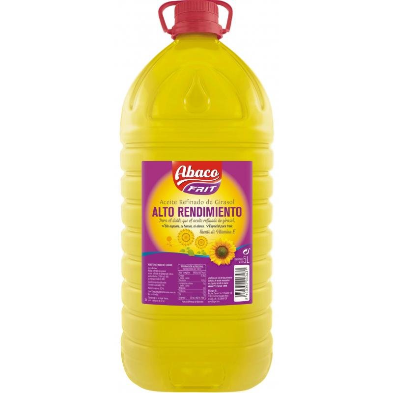Aceite Abaco Vegetal Especial Freir 5l